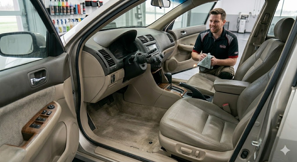 Lavage auto Angoulême après nettoyage